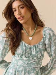 Georgia Crossover Romper Detail 2 - TULLABEE