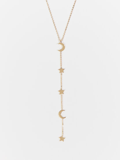 Over the Moon Necklace - TULLABEE