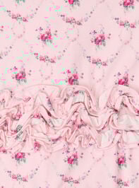 Lidia Floral Ruffle Footie Detail 4 - TULLABEE