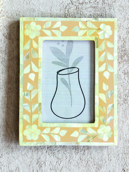 Mother of Pearl Picture Frame - TULLABEE