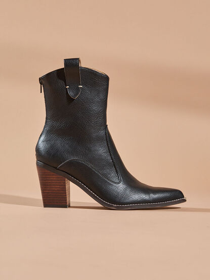 Tara Ankle Western Booties - TULLABEE