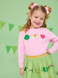 Lucky Charm Patch Sweatshirt - TULLABEE