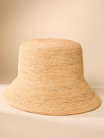 Lack of Color Inca Straw Bucket Hat - TULLABEE