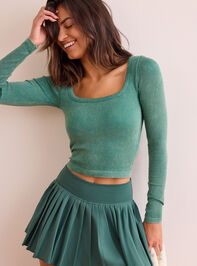 Studio Balance Ribbed Long Sleeve - TULLABEE