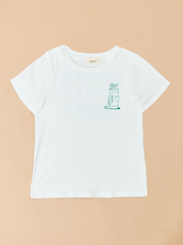 Daddy's Little Caddy Tee Detail 2 - TULLABEE