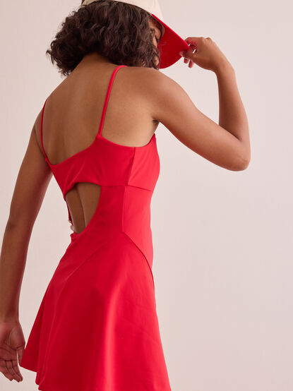 Get Going Open Back Dress - TULLABEE