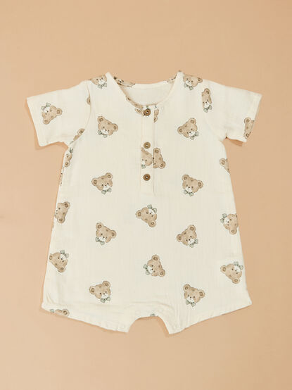Teddy Romper by Quincy Mae - TULLABEE