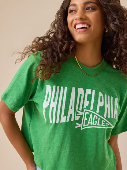 Philadelphia Eagles Banner Tee - TULLABEE