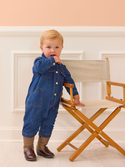 Danny Denim Coverall - TULLABEE