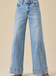 Chandler Wide Leg Jean Detail 3 - TULLABEE