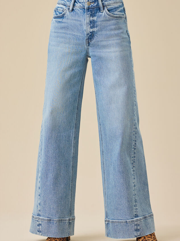Chandler Wide Leg Jean Detail 3 - TULLABEE