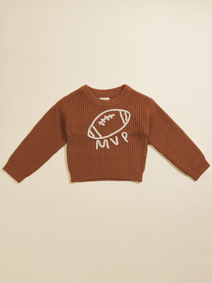 MVP Football Stitch Sweater - TULLABEE