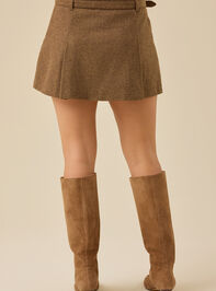 Belle Belted Mini Skirt Detail 6 - TULLABEE