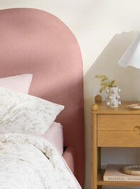 Peony Upholstered Bed Detail 2 - TULLABEE