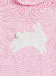 Bunny Rollneck Sweater Detail 2 - TULLABEE