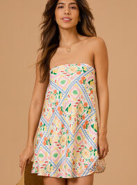 Adalynn Strapless Mini Dress Detail 4 - TULLABEE