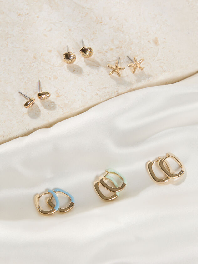 Mini Shell and Hoop Earring Pack - TULLABEE