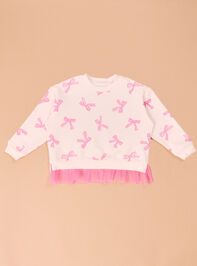 Melissa Bow Top and Pant Set Detail 2 - TULLABEE