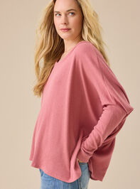 Tracie Waffle Knit Tunic Detail 4 - TULLABEE