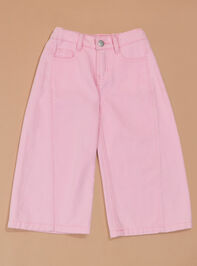 Bubblegum Wide Leg Jean - TULLABEE