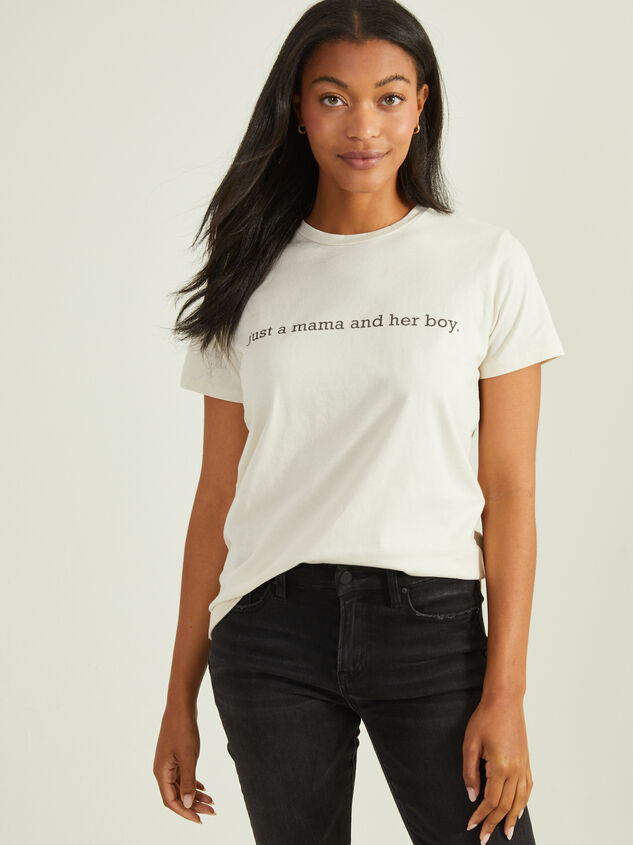 Mama and Her Boy Graphic Tee - TULLABEE