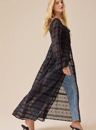 Stephany Embroidered Kimono Detail 2 - TULLABEE