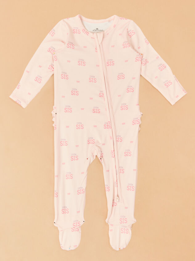 Lil Sis Ruffle Footie - TULLABEE