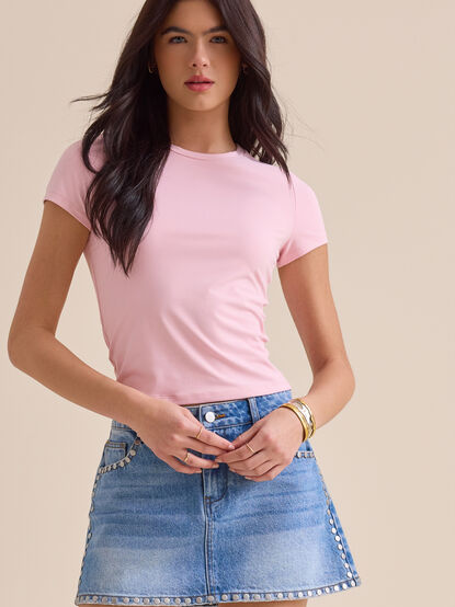 Emalise Short Sleeve Cami - TULLABEE