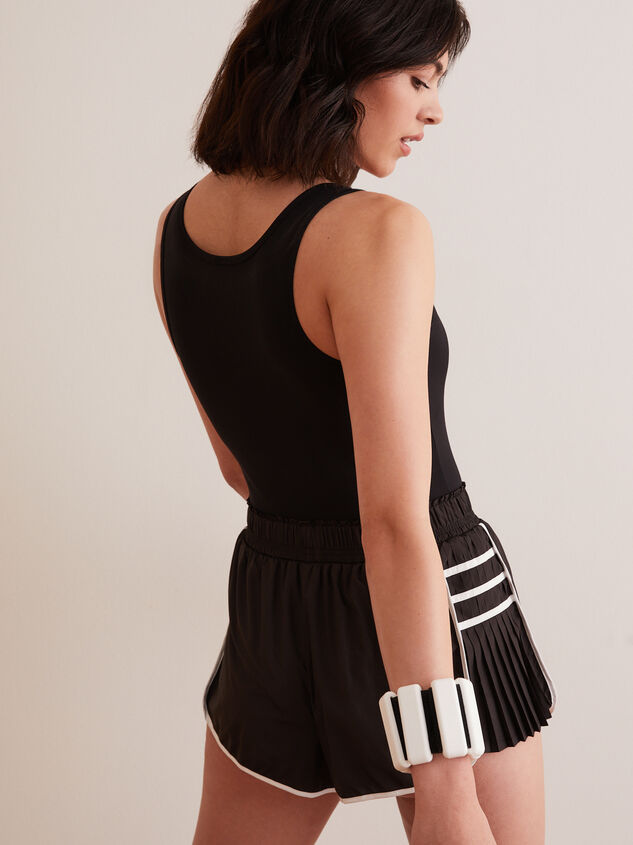 On Point Pleated Romper Detail 6 - TULLABEE