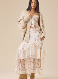 Luna Open Front Cardigan Detail 3 - TULLABEE