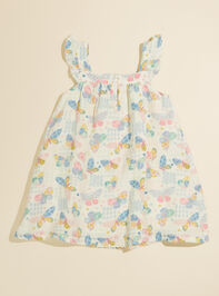 Butterfly Patch Dress Detail 2 - TULLABEE