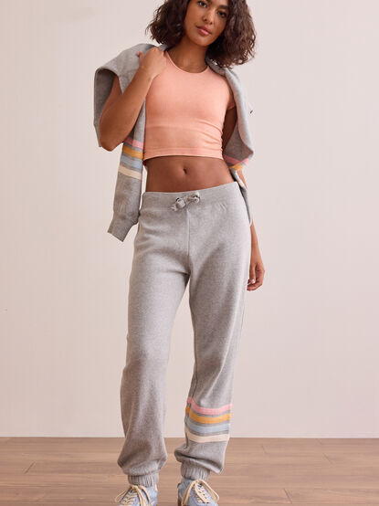 Recharge Striped Joggers - TULLABEE