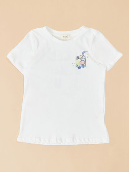 Juice Box and Jesus Graphic Tee - TULLABEE
