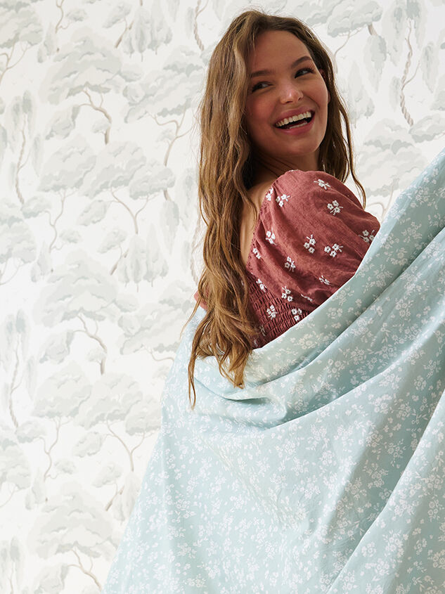 Ellery Cotton Sheet Set Detail 4 - TULLABEE