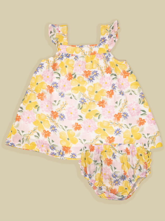 Mylah Baby Floral Sundress and Bloomer Set - TULLABEE