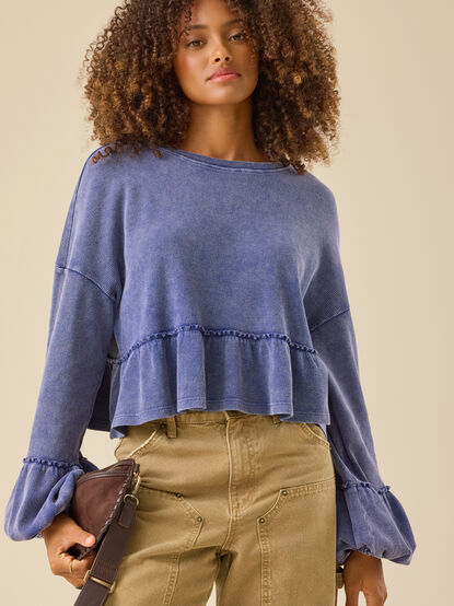 Annabelle Babydoll Top - TULLABEE