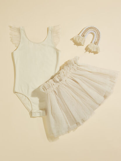 Lottie Toddler Leotard + Tutu Set by Noralee - TULLABEE