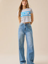 Lions Baby Tee Detail 4 - TULLABEE