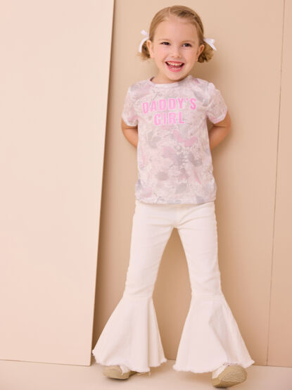 Heart Pocket Flare Jean - TULLABEE