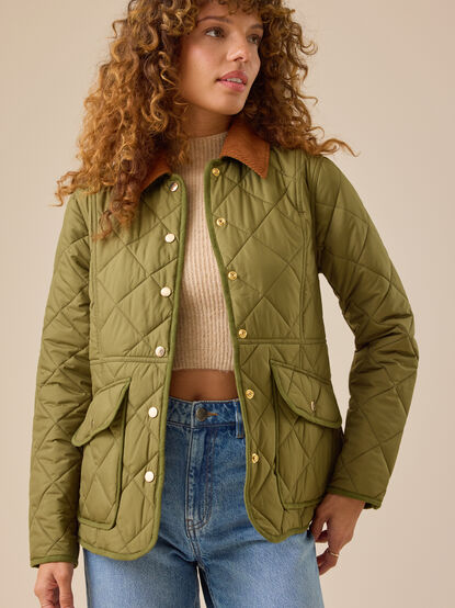 Hunter Quilted Barn Jacket - TULLABEE