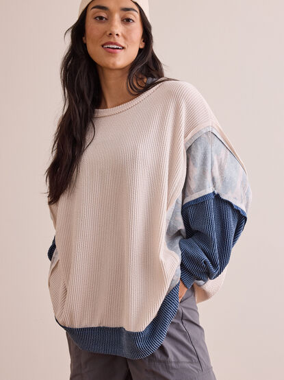 Free Feeling Rib Pullover - TULLABEE