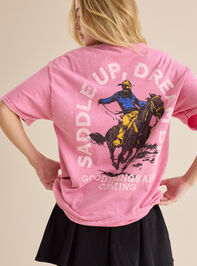 Saddle Up Dream Big Graphic Tee - TULLABEE