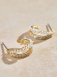 Faye Hoop Earrings Detail 2 - TULLABEE