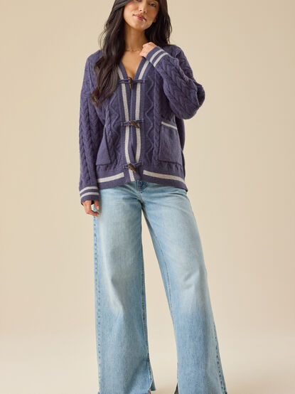 Autumn Toggle Cardigan - TULLABEE