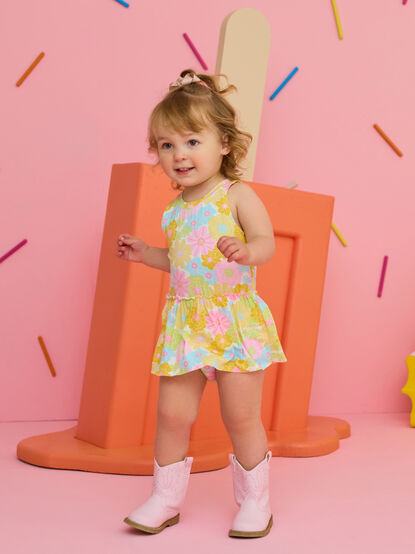 Dreamy Dahlia Bodysuit - TULLABEE