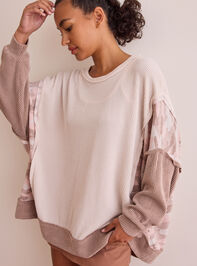 Free Feeling Rib Pullover Detail 2 - TULLABEE
