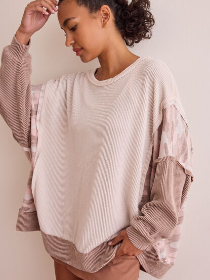 Free Feeling Rib Pullover - TULLABEE
