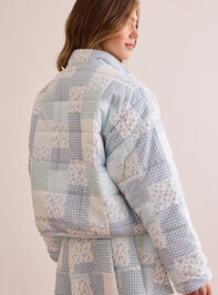 Comfort Patchwork Quilted Puffer Detail 5 - TULLABEE