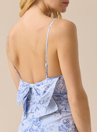 Sandy Floral Mini Dress Detail 2 - TULLABEE