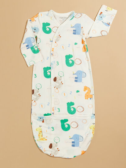 Animal Numbers Gown - TULLABEE